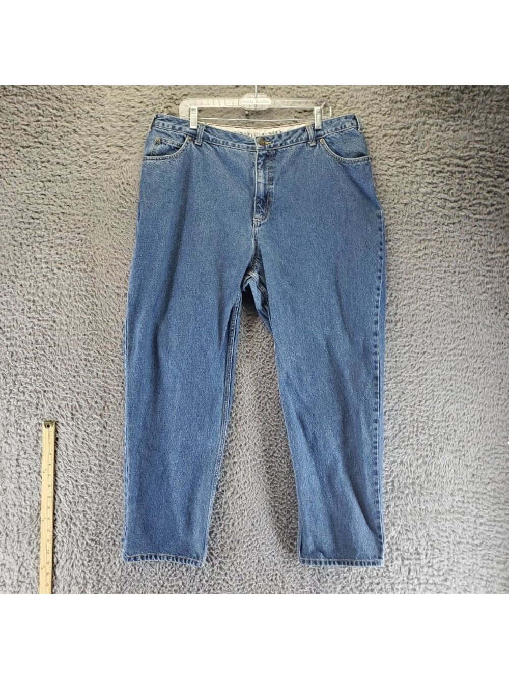 Lands End Jeans Womens Size 18W Blue Vintage Classic Fit Cotton Denim *Read*